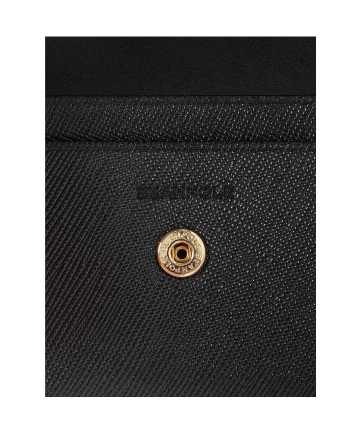 빈폴 액세서리(BEANPOLE ACCESSORY) 루시 플랩 명함지갑 -  블랙