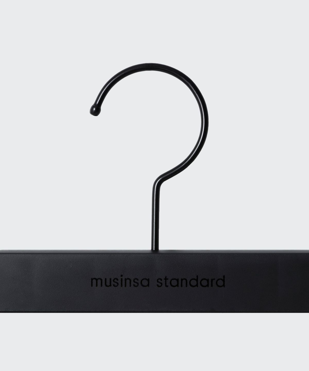 무신사 스탠다드 홈 & 프로덕트(MUSINSA STANDARD HOME & PRODUCTS) HIPS 하의용 옷걸이 10팩 [블랙]