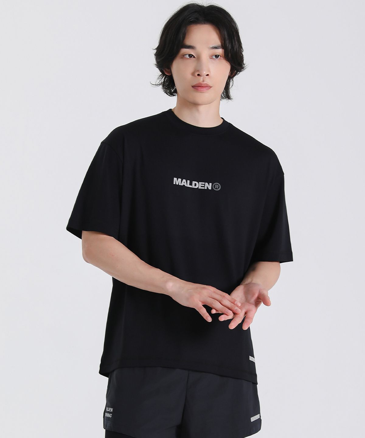 몰든(MALDEN) 코튼라이크 러닝 숏슬리브