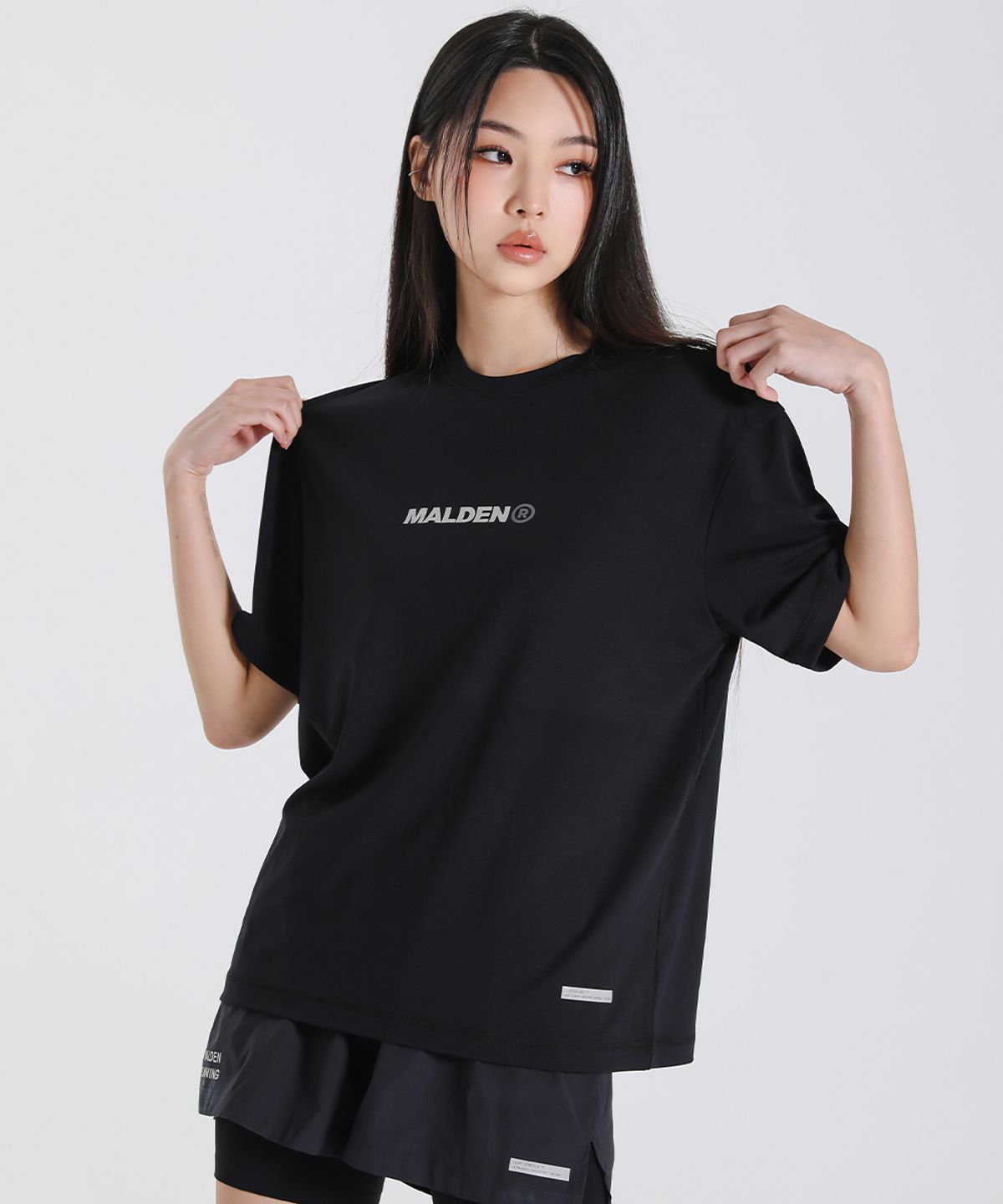 몰든(MALDEN) 코튼라이크 러닝 숏슬리브