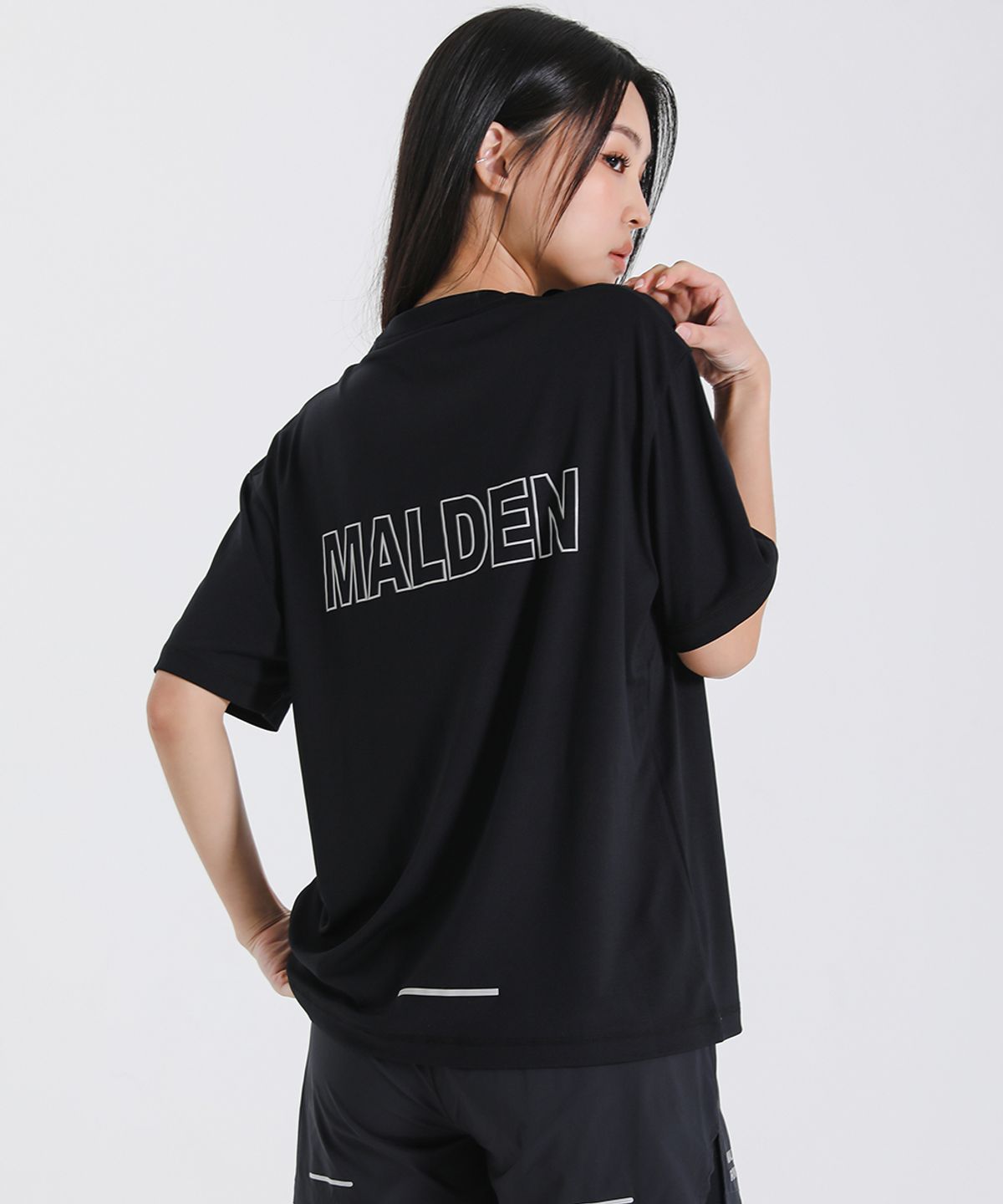 몰든(MALDEN) 코튼라이크 러닝 숏슬리브