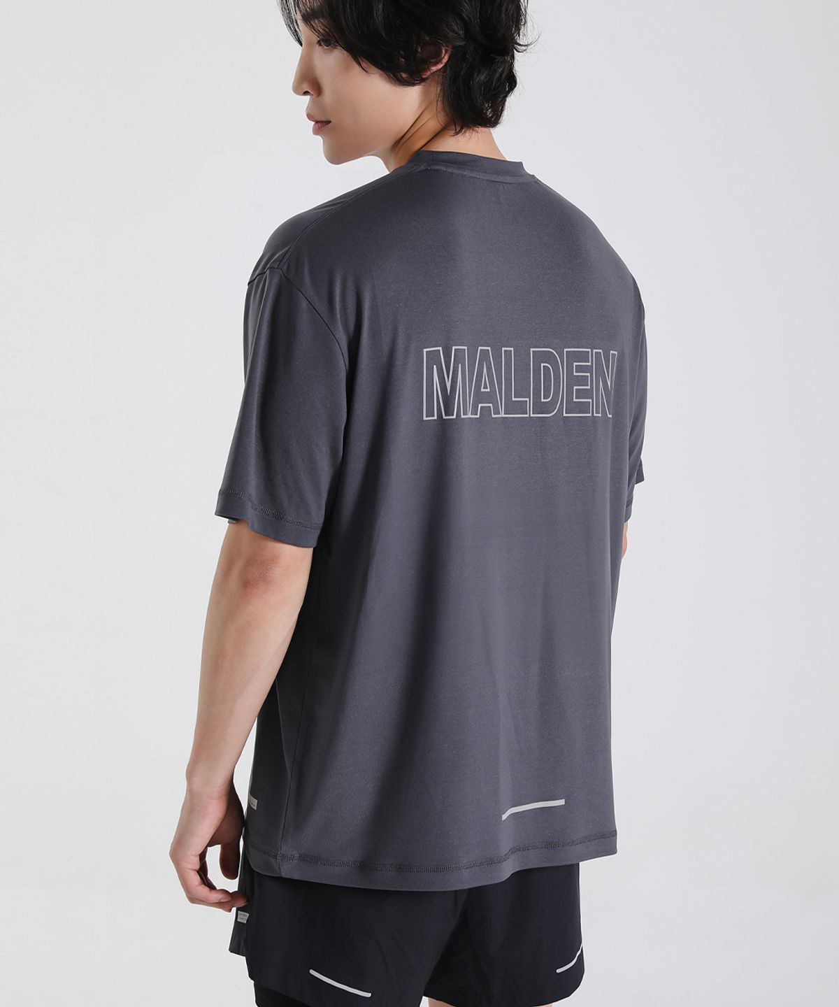 몰든(MALDEN) 코튼라이크 러닝 숏슬리브