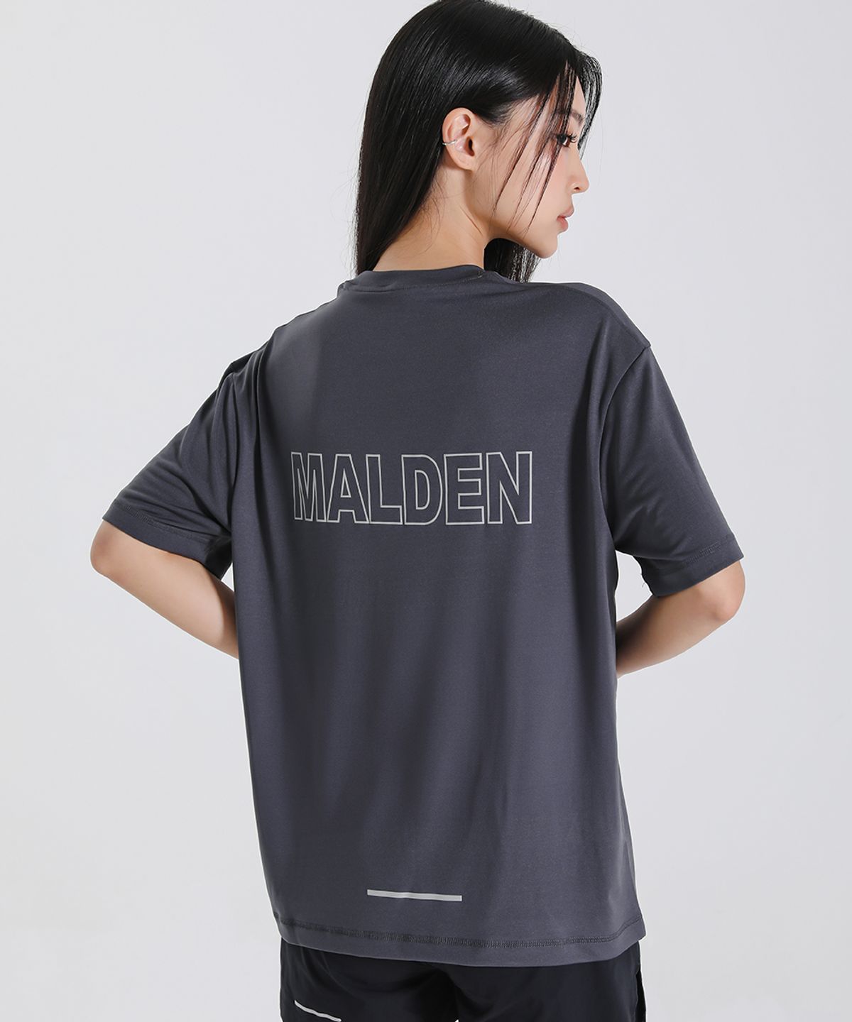 몰든(MALDEN) 코튼라이크 러닝 숏슬리브