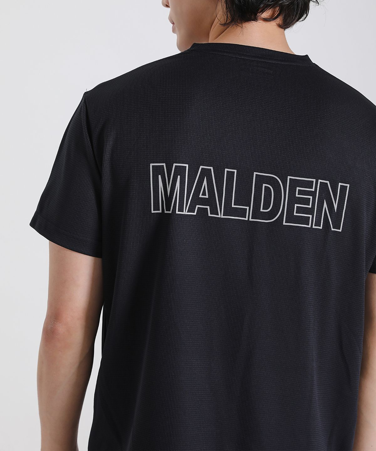 몰든(MALDEN) 스퀘어 니트 러닝 숏슬리브