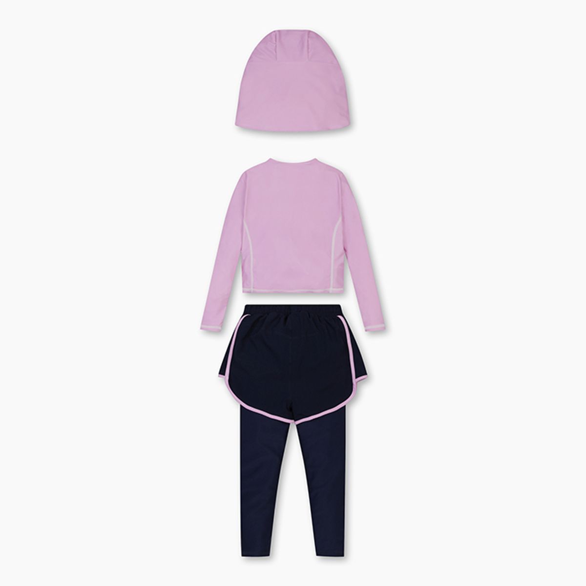 베네통키즈(BENETTONKIDS) 워터 크롭 래쉬가드 SET_QCET16531LV