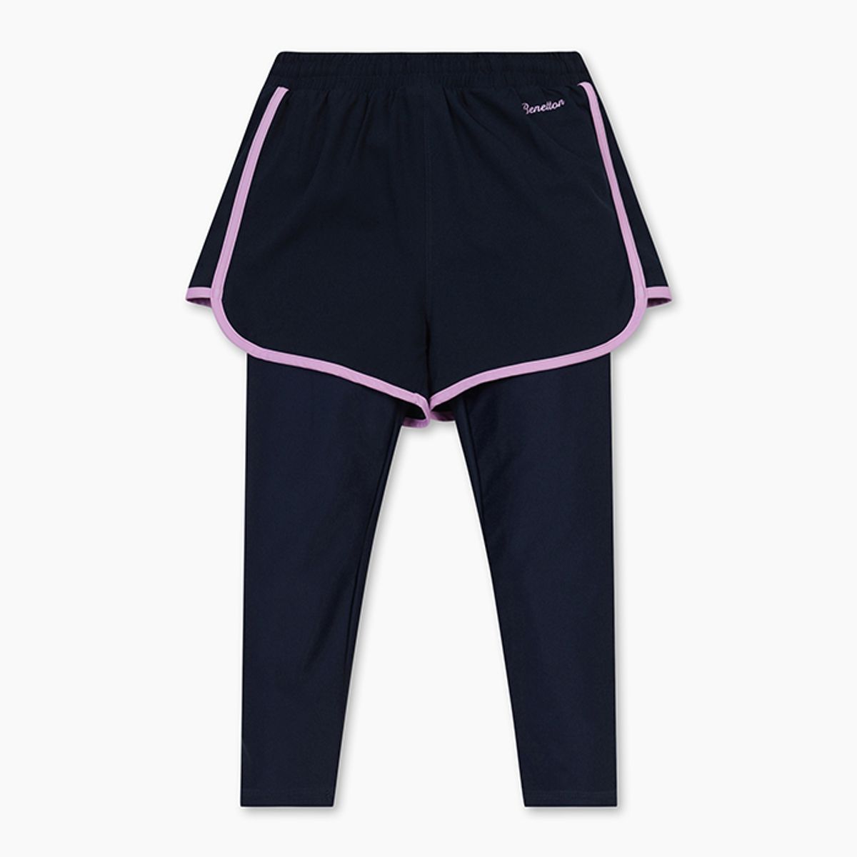 베네통키즈(BENETTONKIDS) 워터 크롭 래쉬가드 SET_QCET16531LV