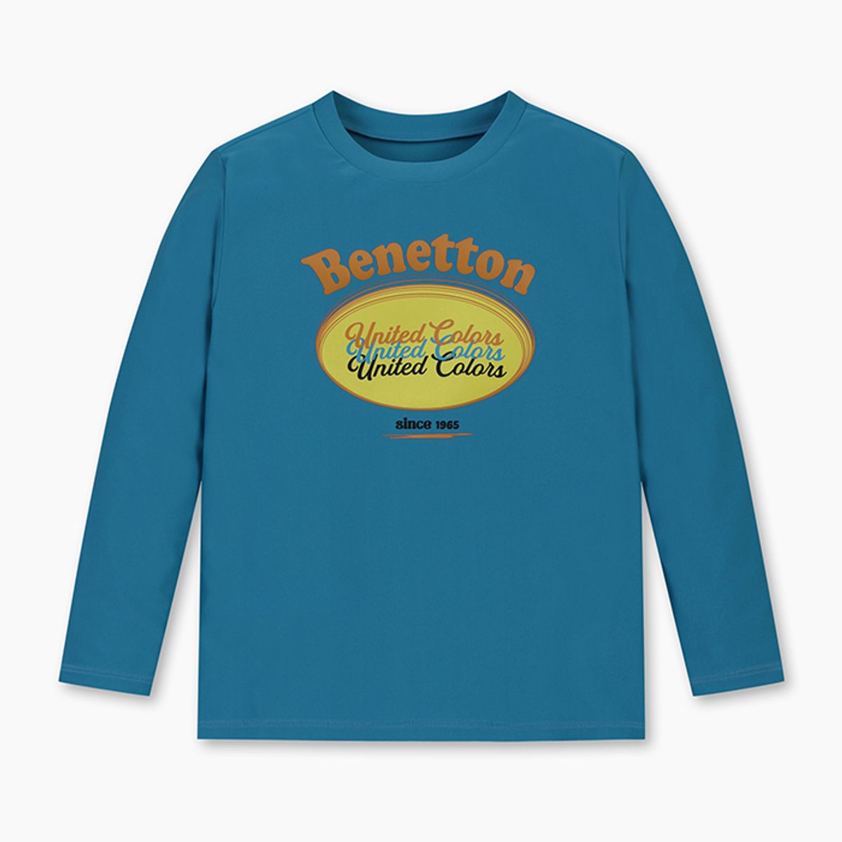 베네통키즈(BENETTONKIDS) 유니 래쉬가드_QCET09531BL