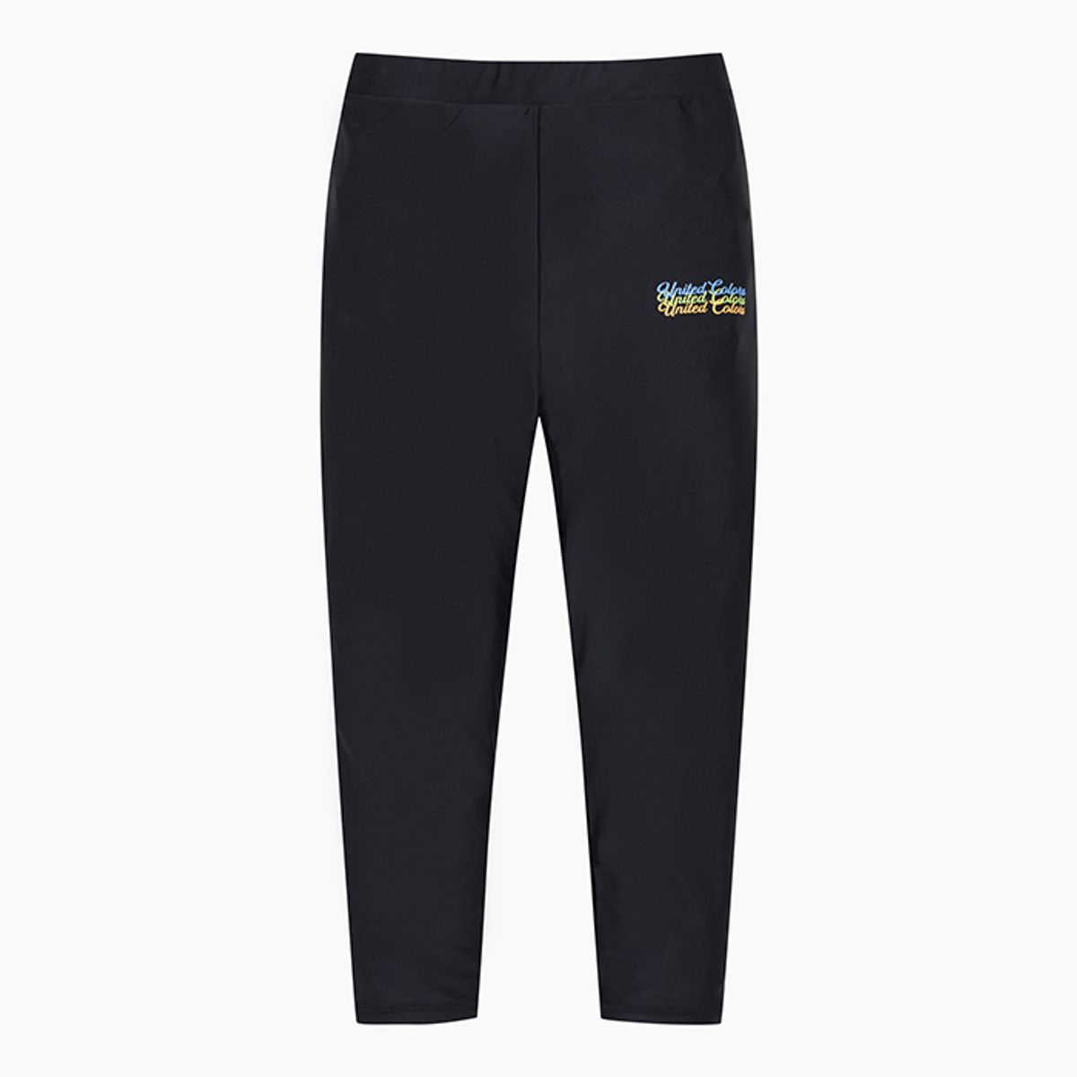 베네통키즈(BENETTONKIDS) 수영복 9부 레깅스_QCET10531BK