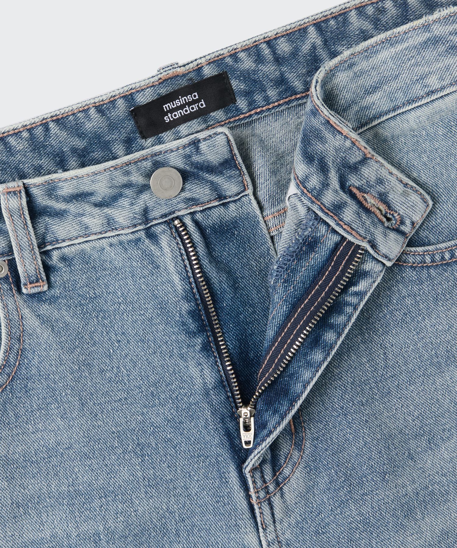 ★MUSINSA STANDARD★ Straight Gradient Denim Pants Light Ind MUSINSA | MUSINSA STANDARD Straight Gradient Denim Pants