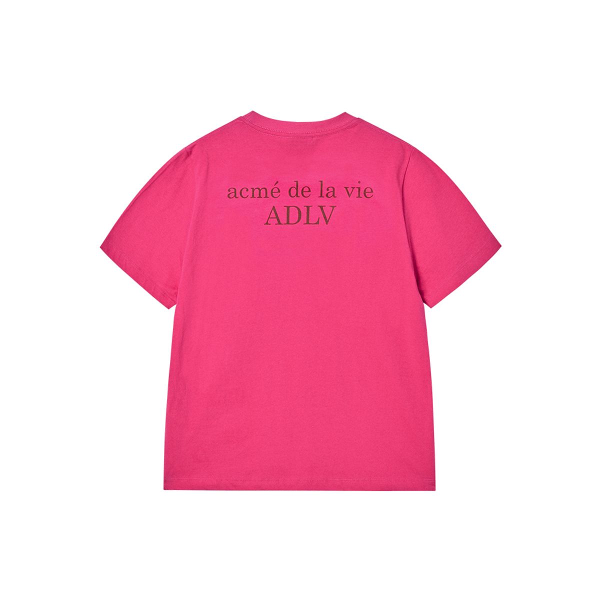 아크메드라비(ACME DE LA VIE) WOMAN CLASSIC LOGO SHORT SLEEVE T-SHIRT (6 COLOR)