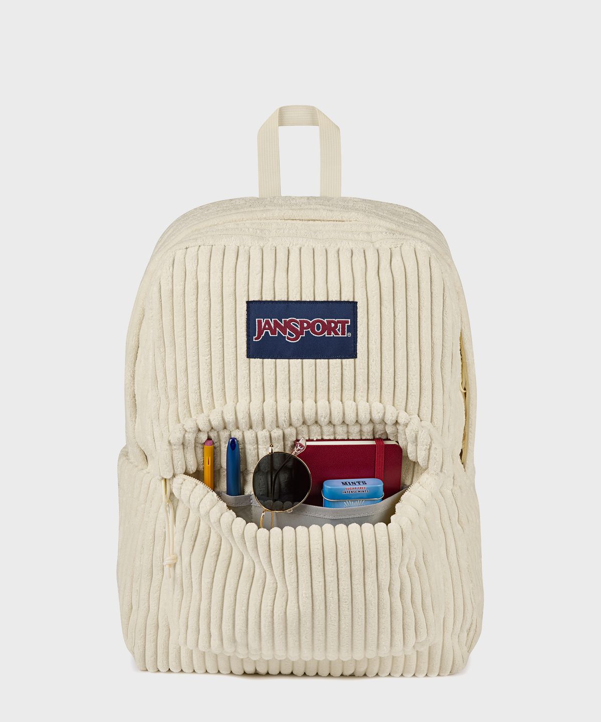 잔스포츠(JANSPORT) 슈퍼브레이크 플러스 랩탑 FX SURREAL CORDUROY COCONUT