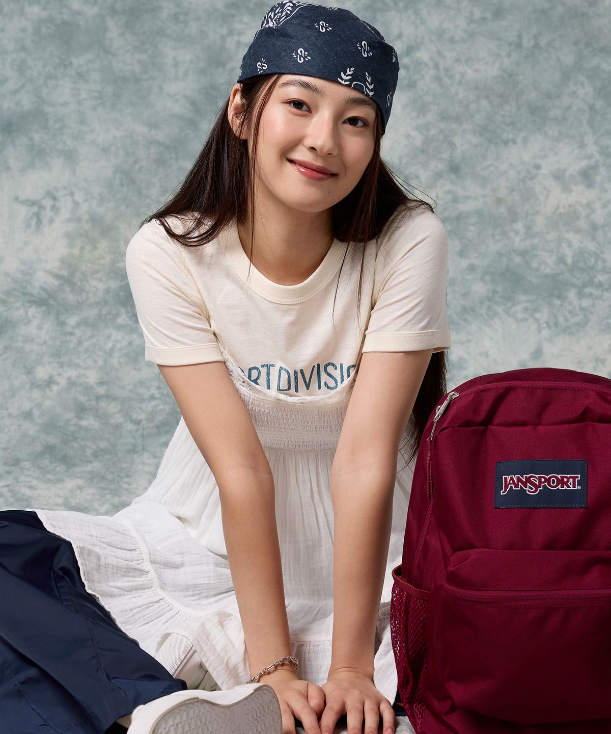 잔스포츠(JANSPORT) 트랜스포트팩 RUSSET RED