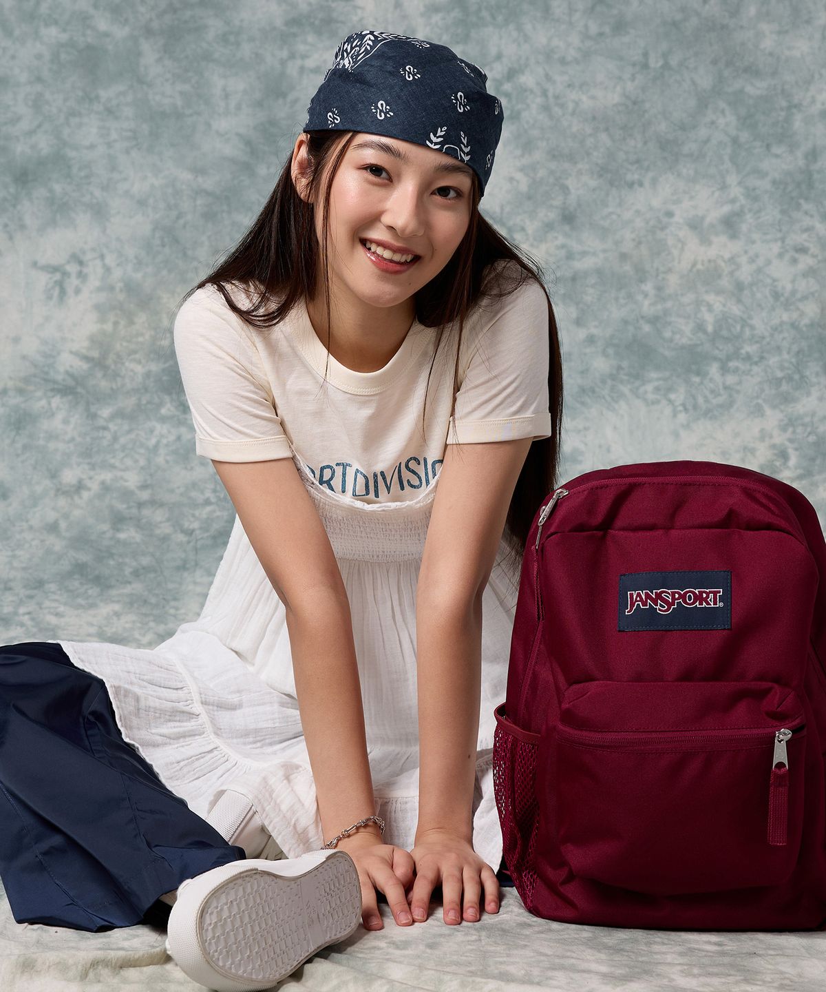잔스포츠(JANSPORT) 트랜스포트팩 RUSSET RED