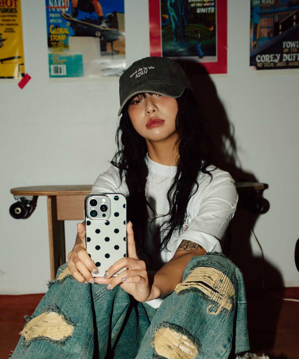 아크메드라비(ACME DE LA VIE) BASIC LOGO SEASON3 BALL CAP (10COLOR)