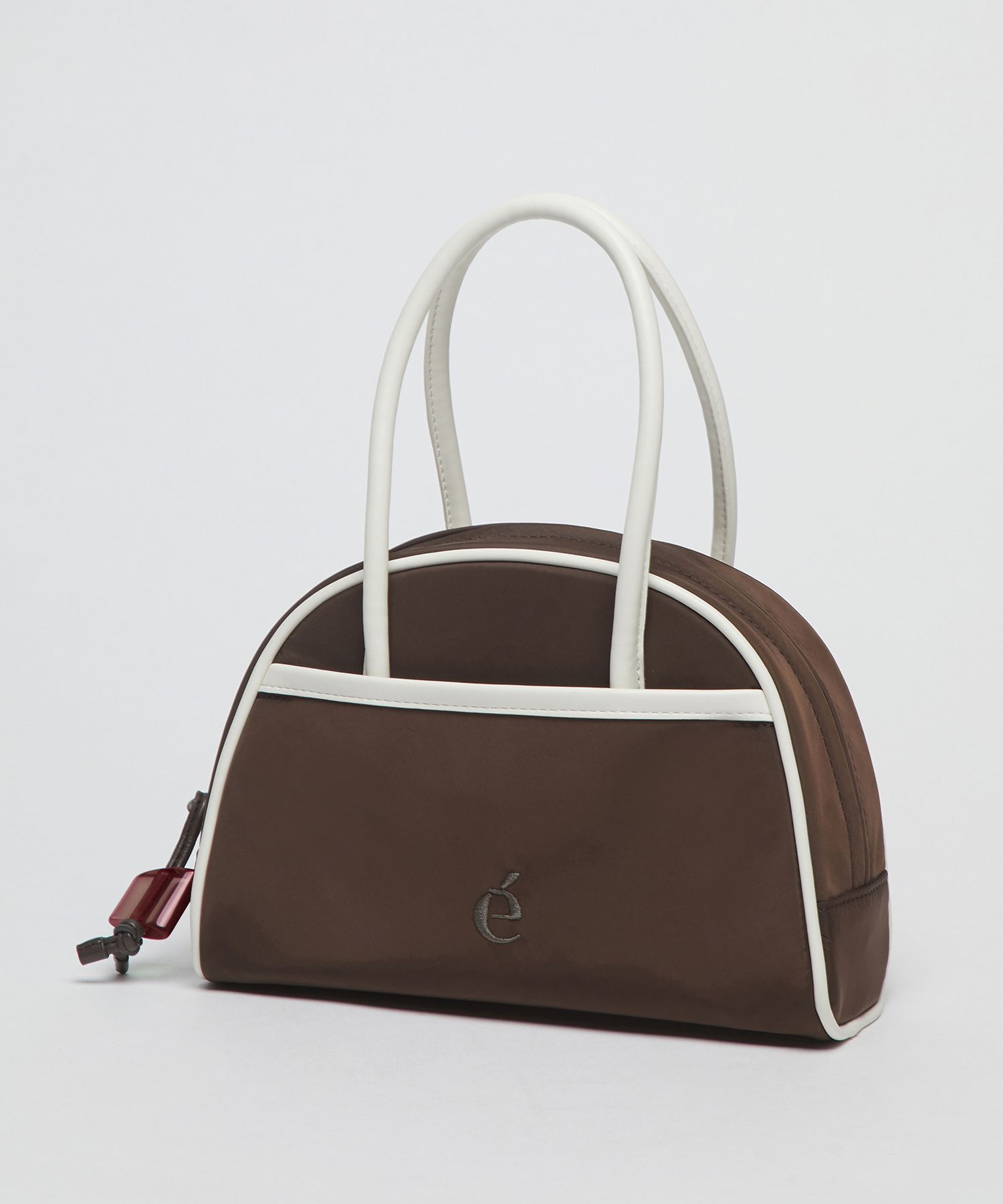 MUSINSA | Archivépke Mini bowling bag(Nylon brown)_OVBTX25101DKB