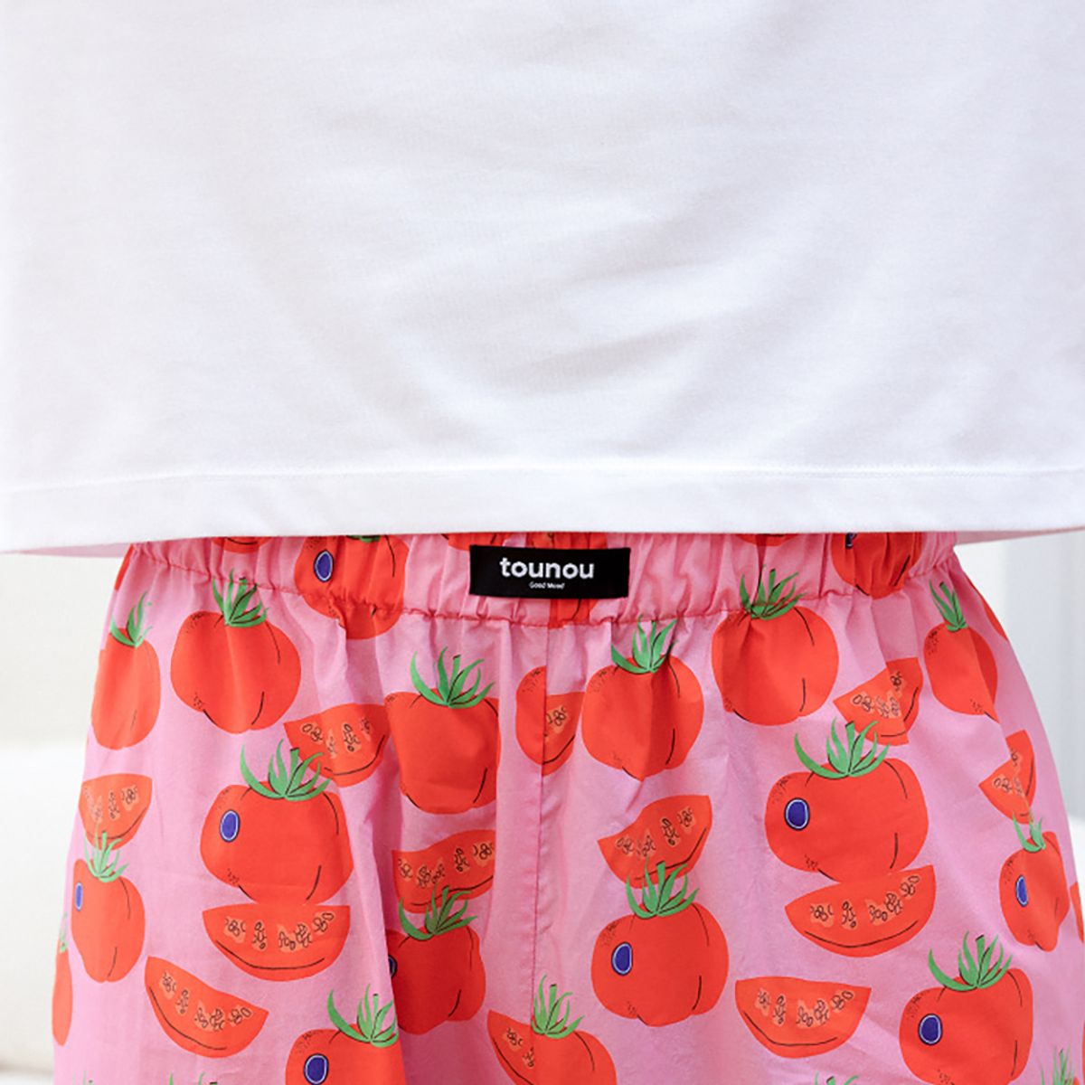 뚜누(TOUNOU) 샬롯 장비에 작가, Tomato 파자마 팬츠 (남녀공용)