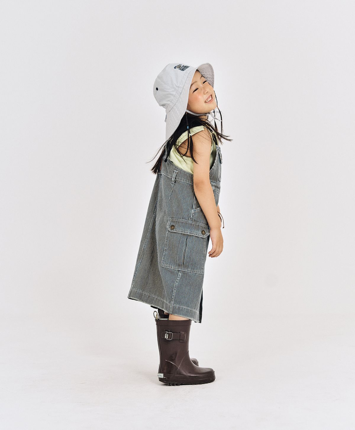 누크피터(NUUKFITTER) NKFT SLIT SLEEVELESS_KIDS [LEMON]