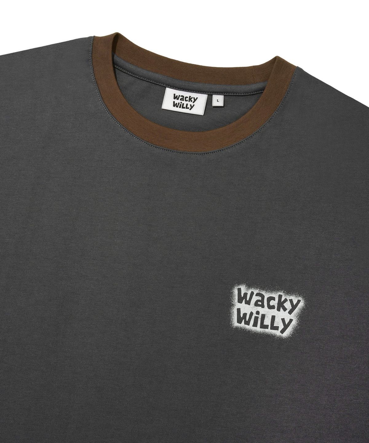 와키윌리(WACKY WILLY) 나그랑 롱슬리브 그레이