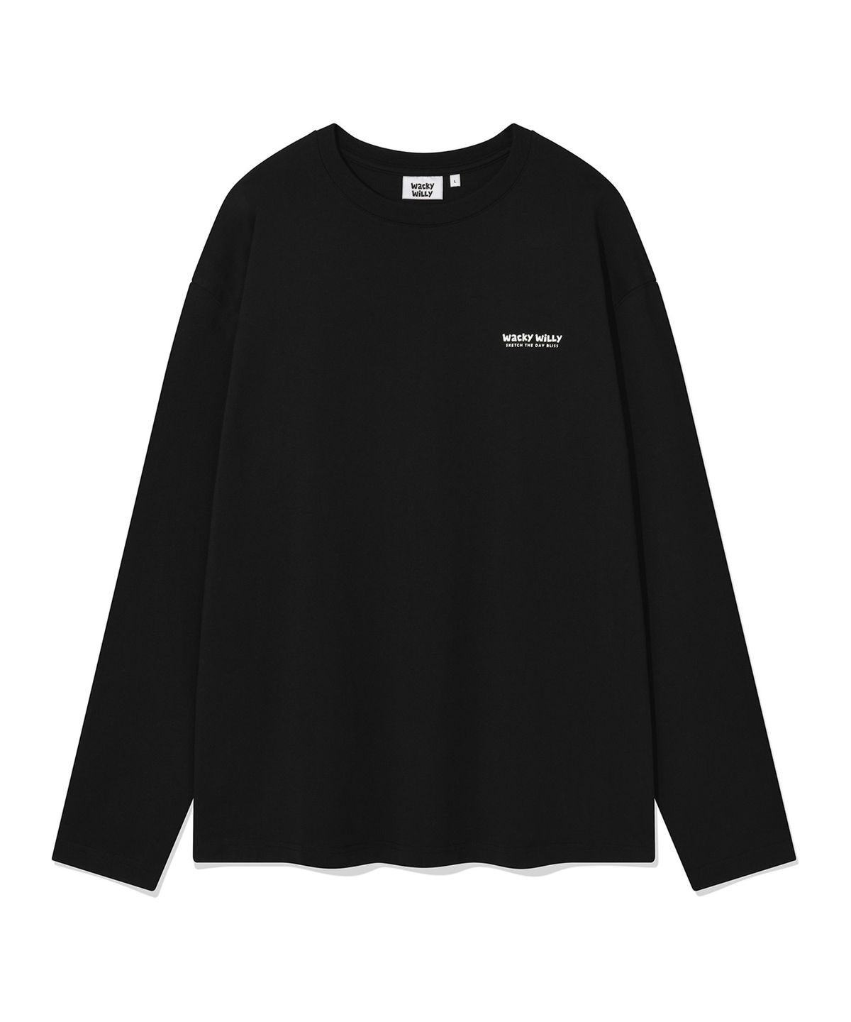 와키윌리(WACKY WILLY) 타이포 베이직 롱슬리브 (2 colors)