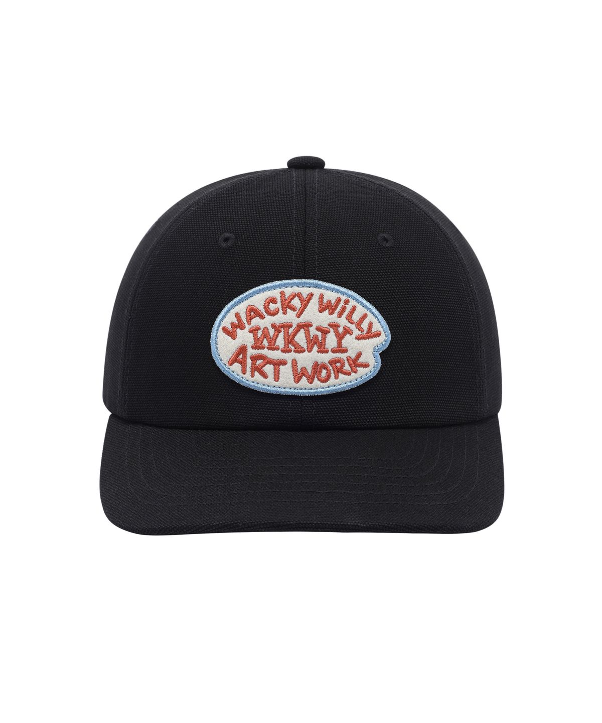 와키윌리(WACKY WILLY) 타이포 자수 와펜 캡 (3 colors)