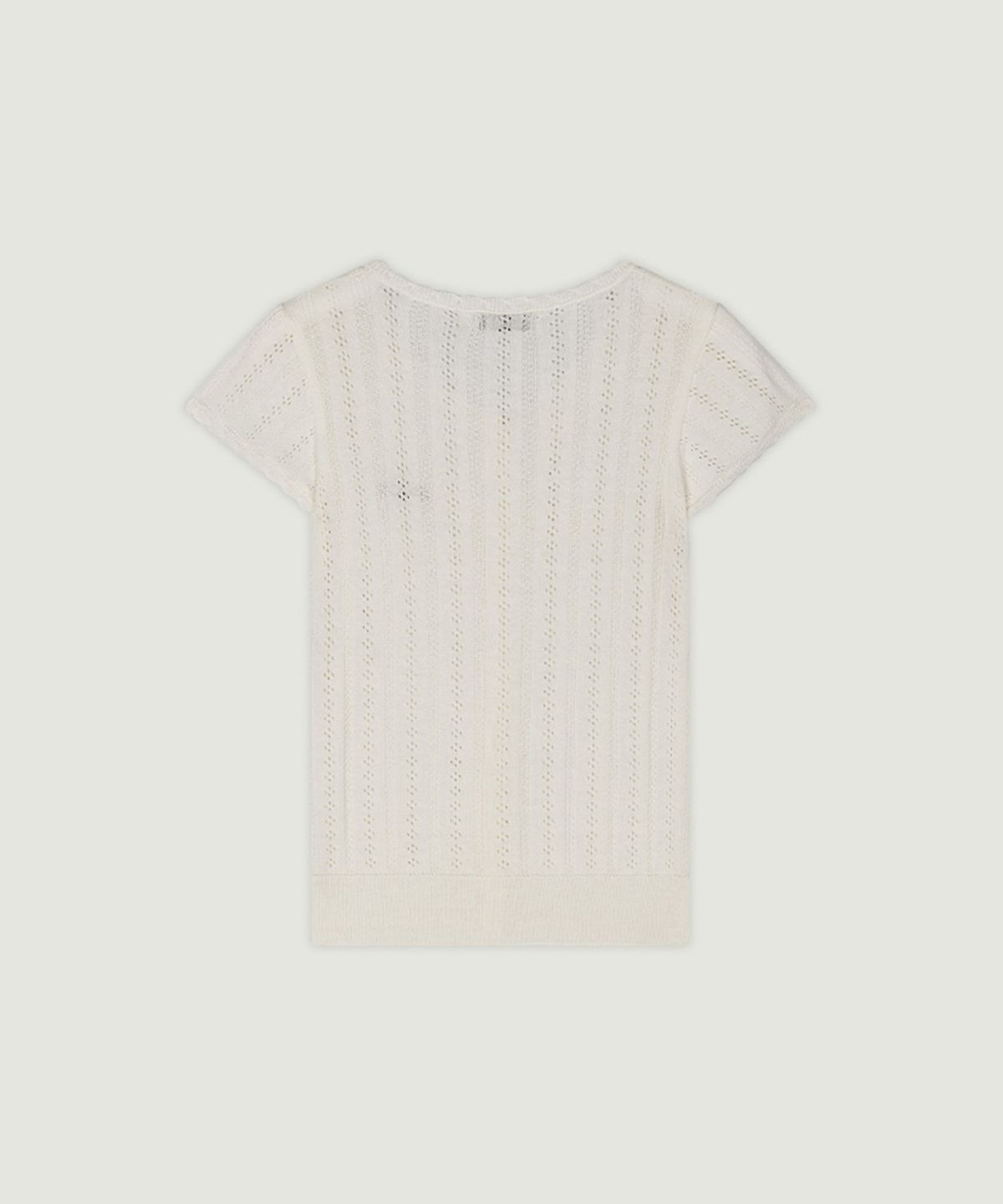 그로브(GROVE) KOI KNIT CARDIGAN (WHITE)