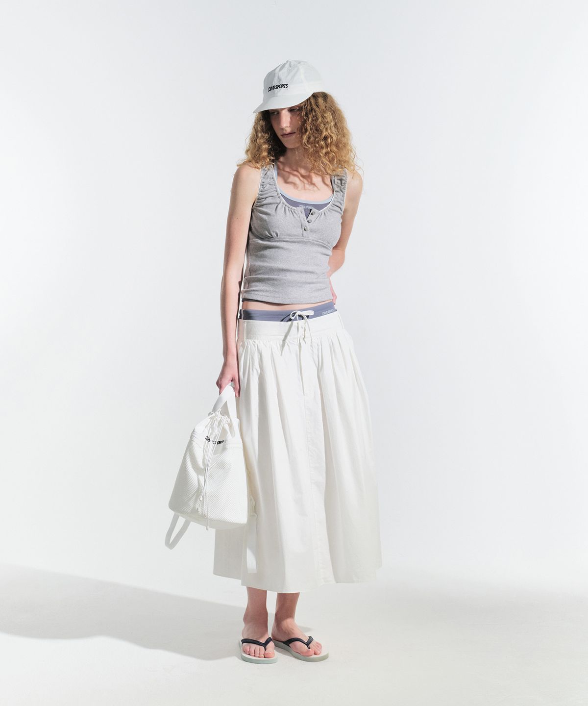그로브(GROVE) LEVIN MESH BACKPACK (WHITE)