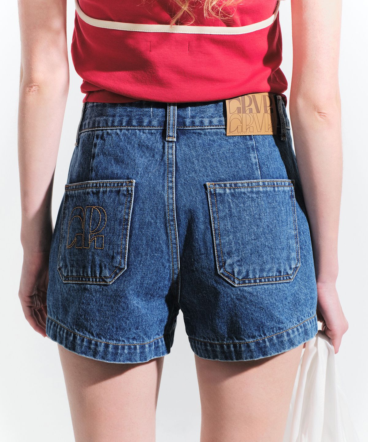 그로브(GROVE) LUNA POCKET SHORT (DEEP BLUE)