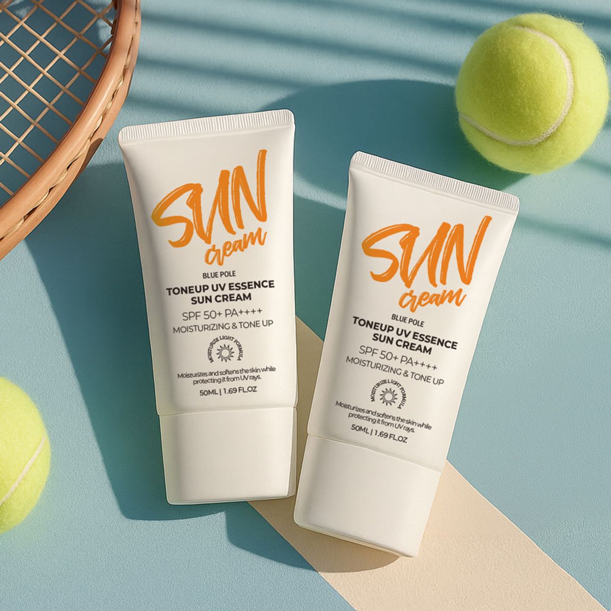블루폴(BLUEPOLE) 톤업 UV에센스 선크림 SPF 50+ 50ml