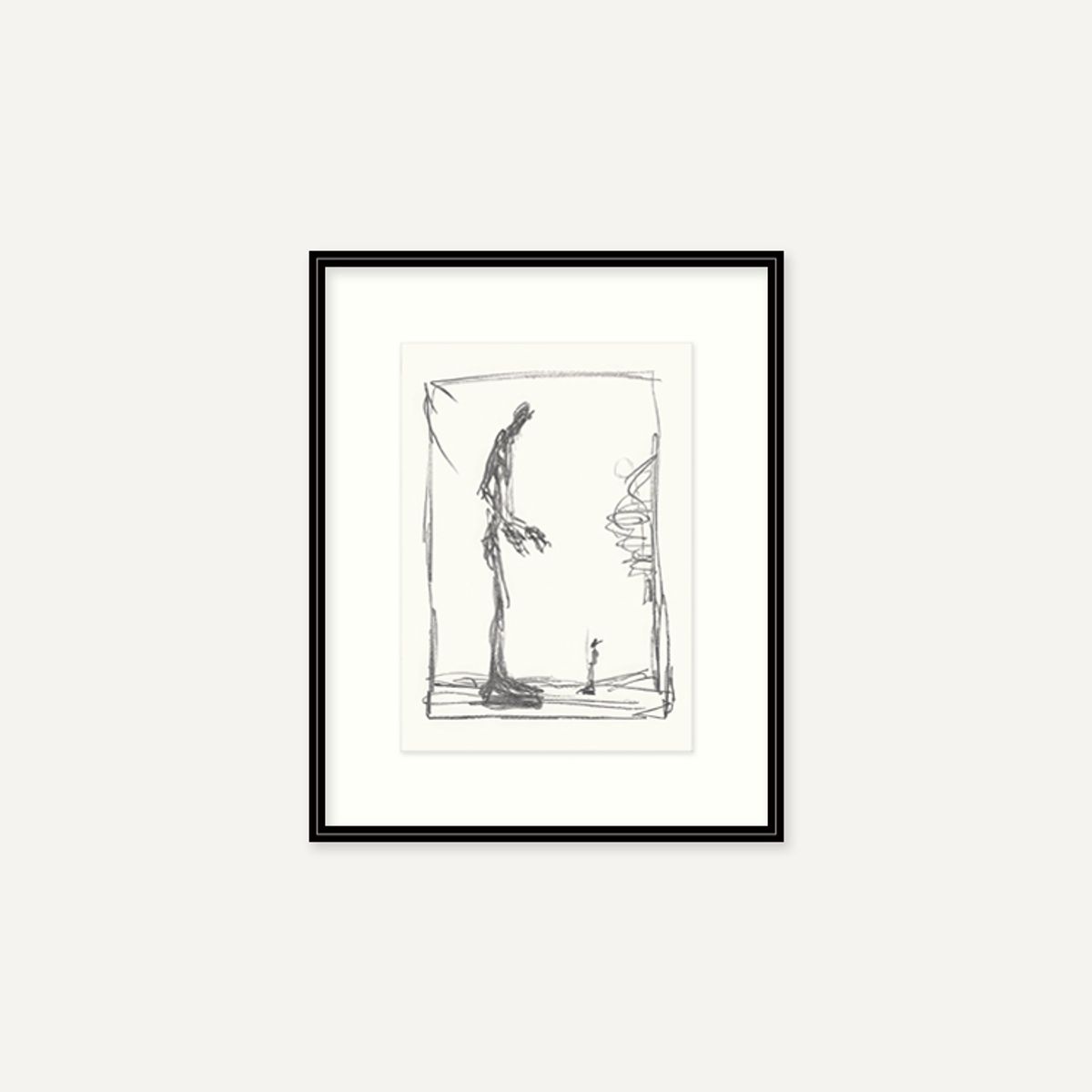 그릿시즌(GREET SEASON) 알베르토 자코메티 Dessin I, 1951 (액자 포함)
