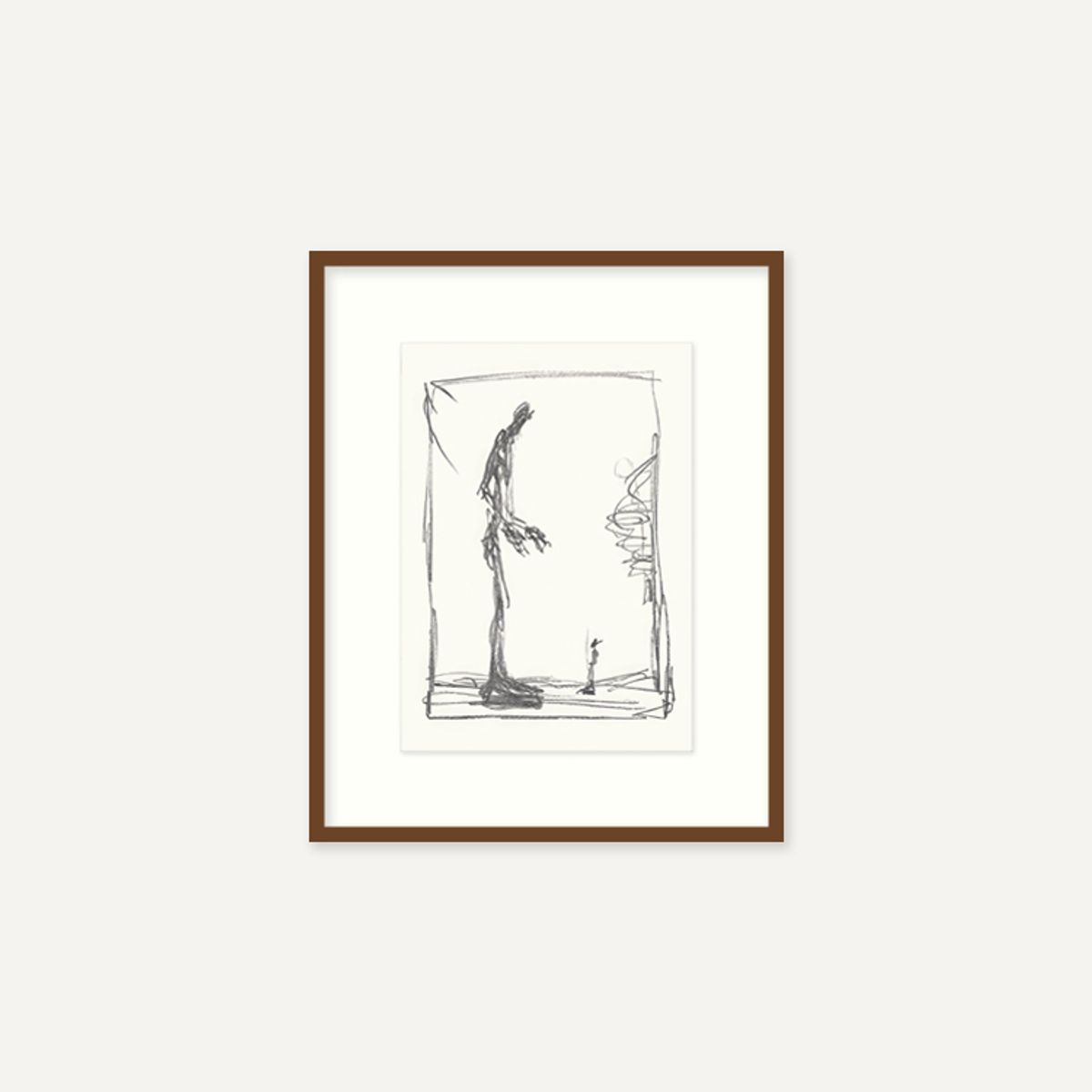 그릿시즌(GREET SEASON) 알베르토 자코메티 Dessin I, 1951 (액자 포함)
