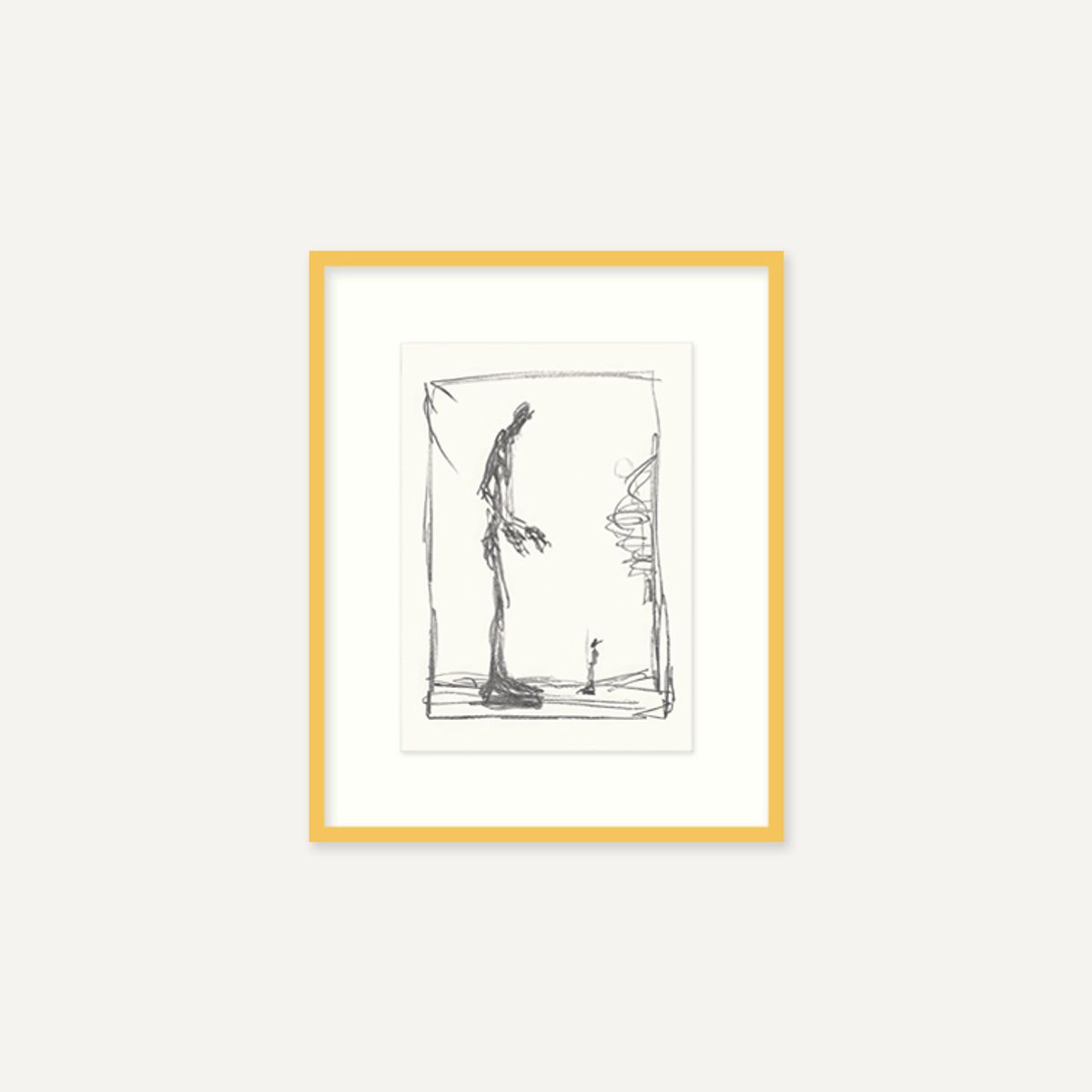 그릿시즌(GREET SEASON) 알베르토 자코메티 Dessin I, 1951 (액자 포함)