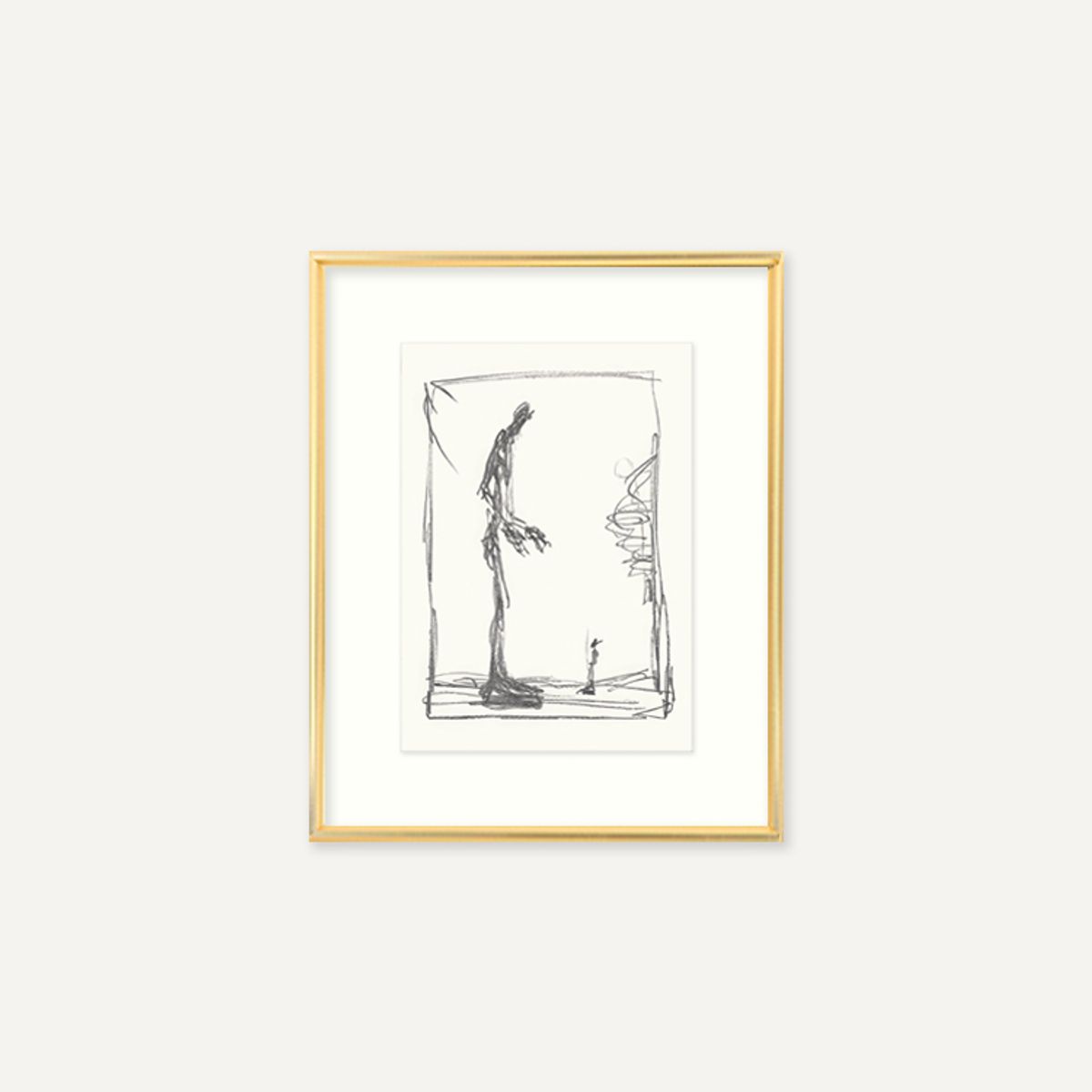 그릿시즌(GREET SEASON) 알베르토 자코메티 Dessin I, 1951 (액자 포함)