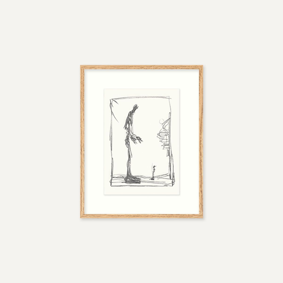 그릿시즌(GREET SEASON) 알베르토 자코메티 Dessin I, 1951 (액자 포함)