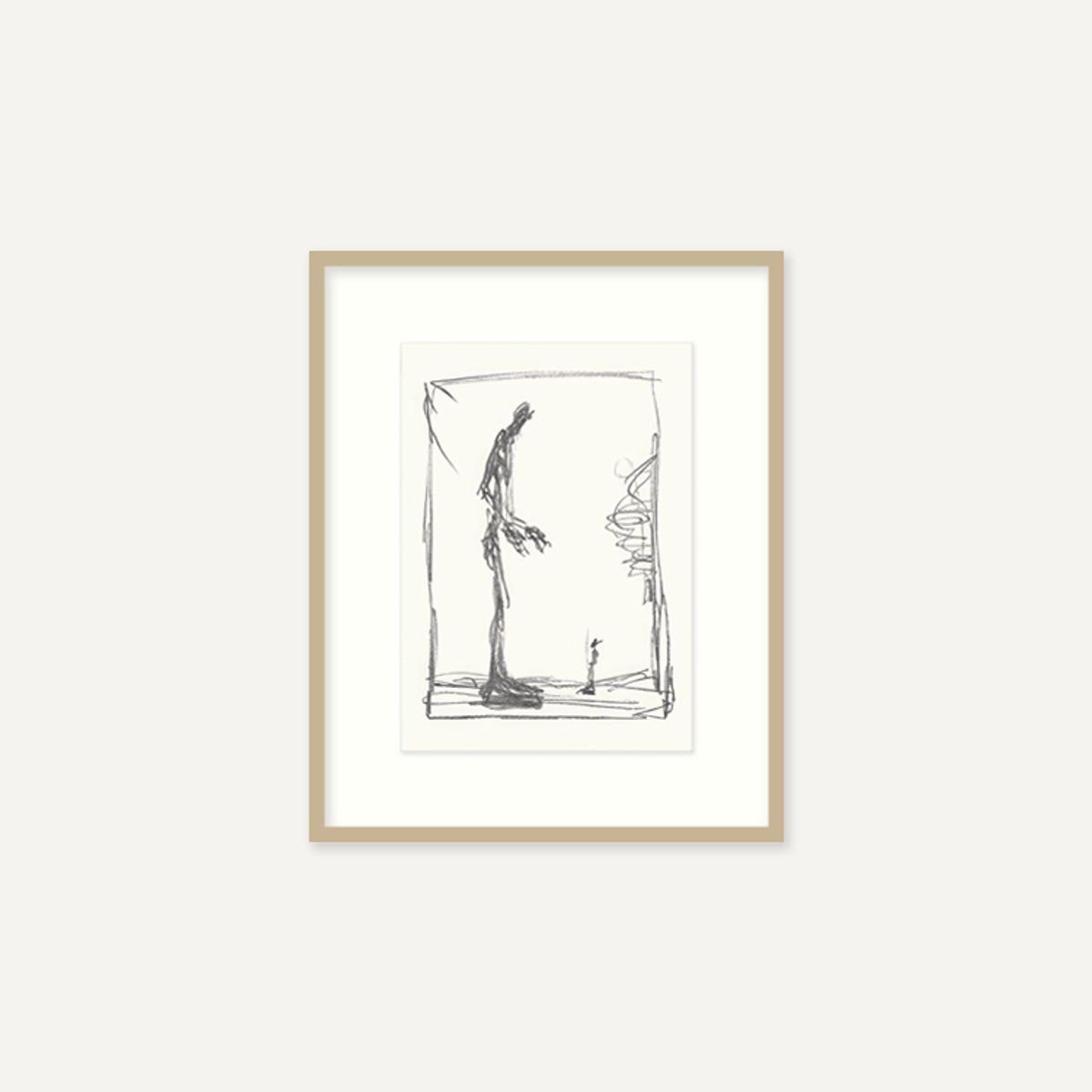 그릿시즌(GREET SEASON) 알베르토 자코메티 Dessin I, 1951 (액자 포함)