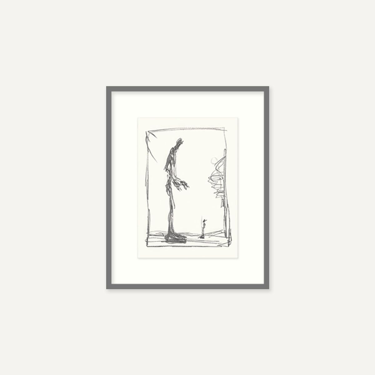 그릿시즌(GREET SEASON) 알베르토 자코메티 Dessin I, 1951 (액자 포함)