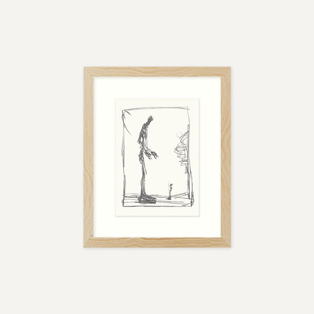 그릿시즌(GREET SEASON) 알베르토 자코메티 Dessin I, 1951 (액자 포함)