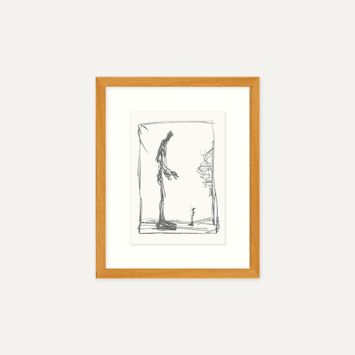그릿시즌(GREET SEASON) 알베르토 자코메티 Dessin I, 1951 (액자 포함)