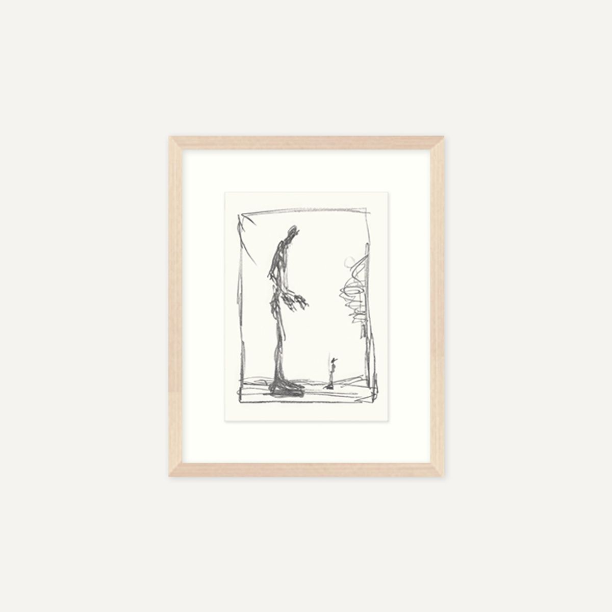 그릿시즌(GREET SEASON) 알베르토 자코메티 Dessin I, 1951 (액자 포함)