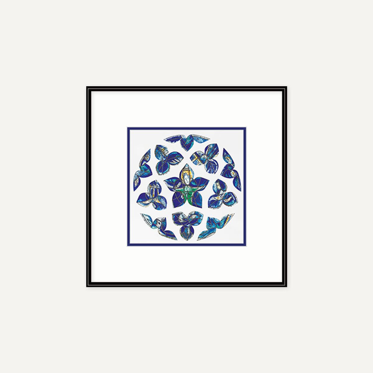 그릿시즌(GREET SEASON) 마르크 샤갈 The Blue Rose, 1964 (액자 포함)
