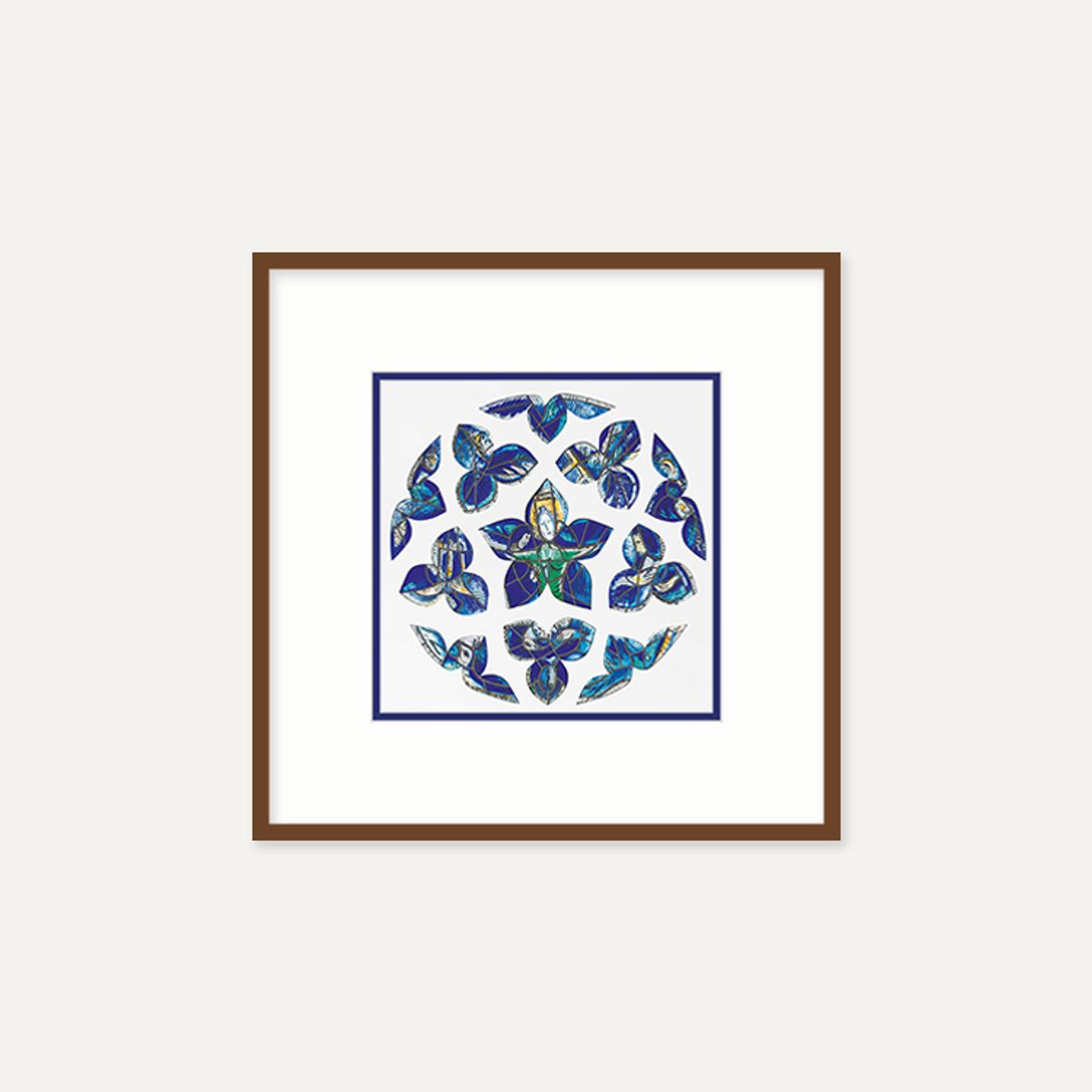 그릿시즌(GREET SEASON) 마르크 샤갈 The Blue Rose, 1964 (액자 포함)