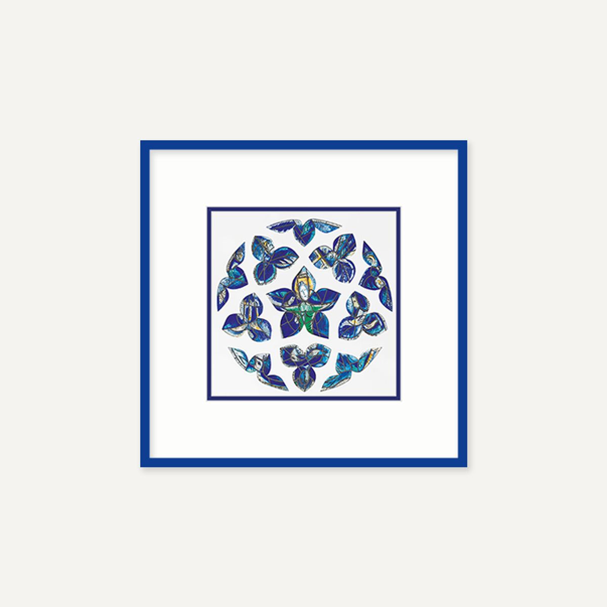 그릿시즌(GREET SEASON) 마르크 샤갈 The Blue Rose, 1964 (액자 포함)