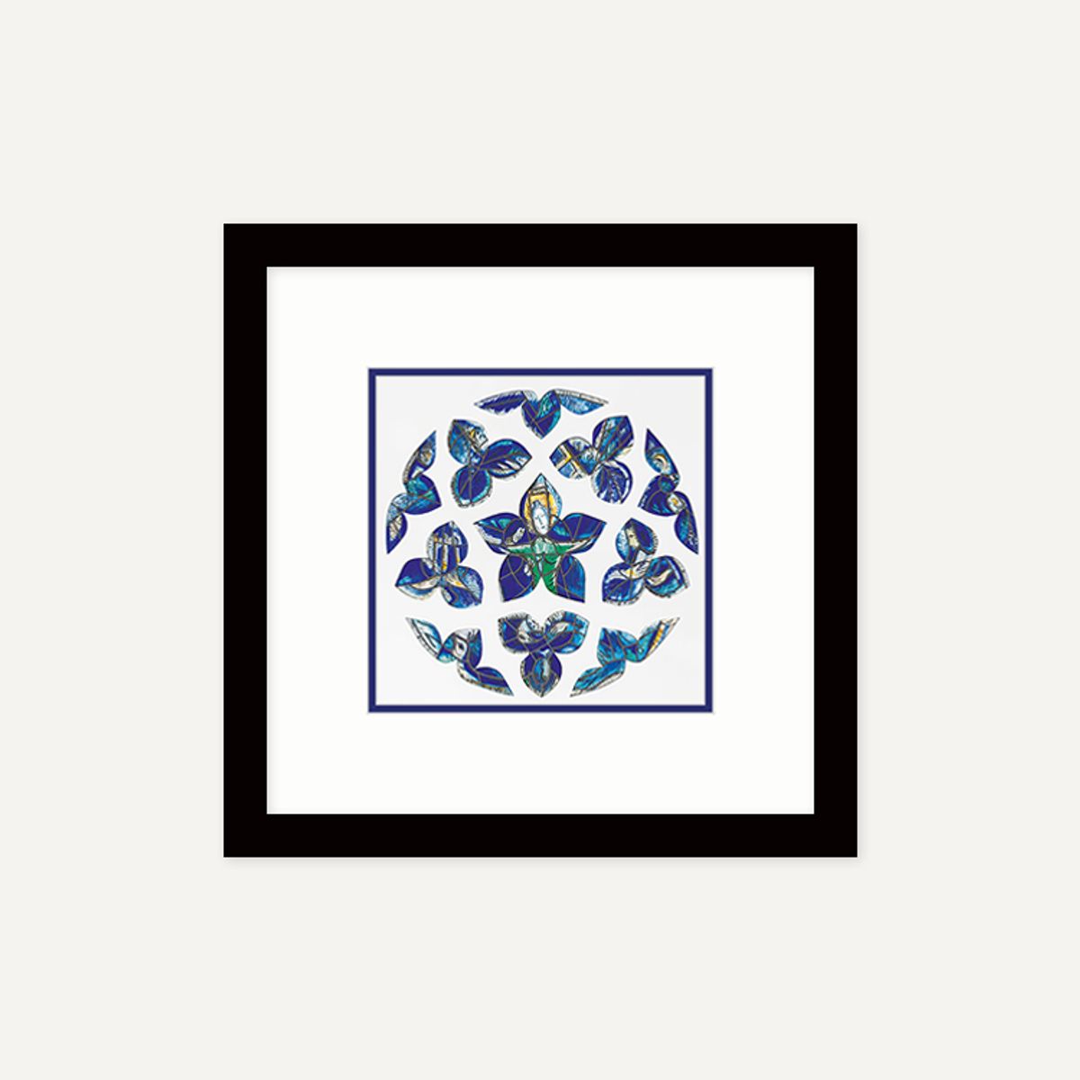 그릿시즌(GREET SEASON) 마르크 샤갈 The Blue Rose, 1964 (액자 포함)