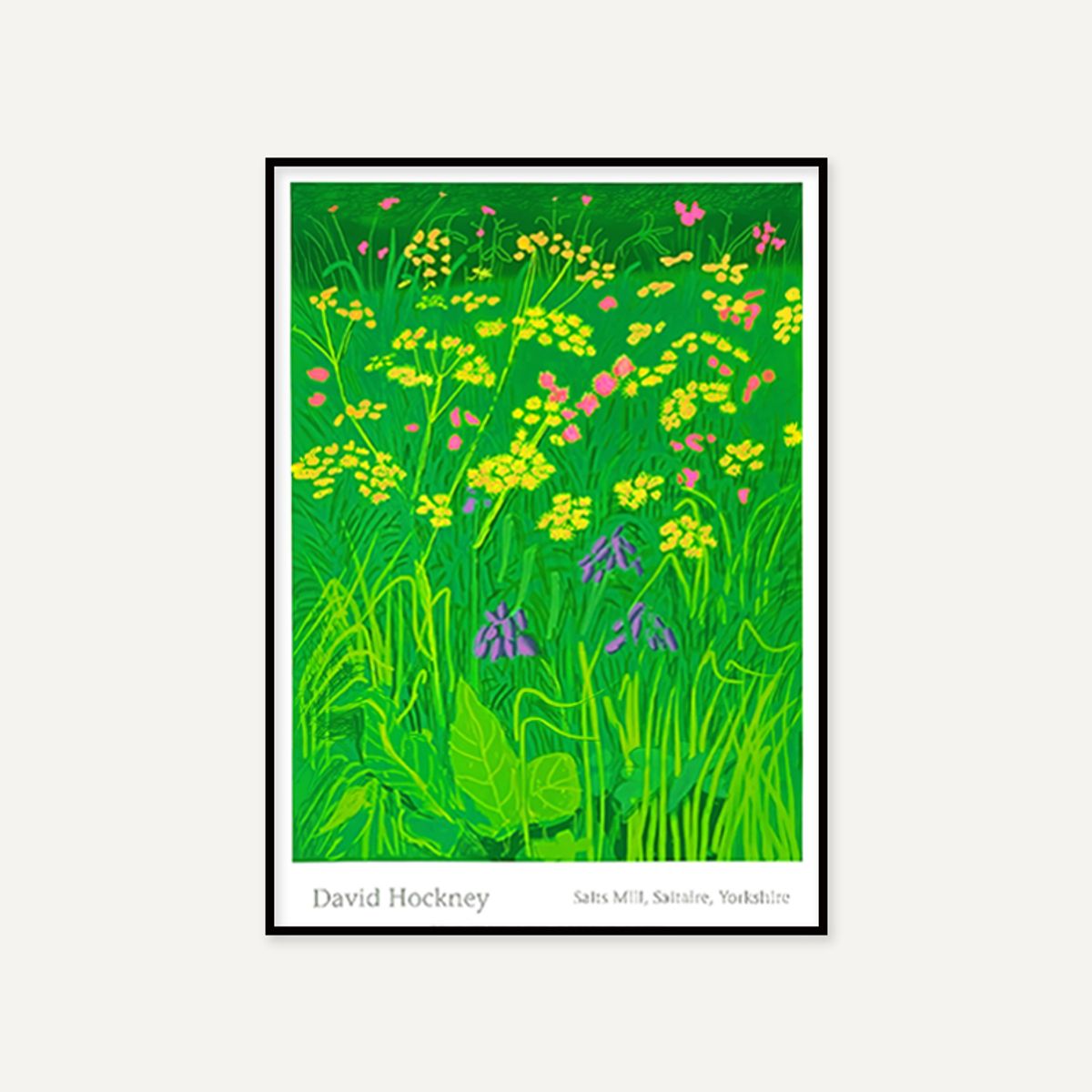 그릿시즌(GREET SEASON) 데이비드 호크니 17th May 2011 (The Arrival of Spring) (액자 포함)