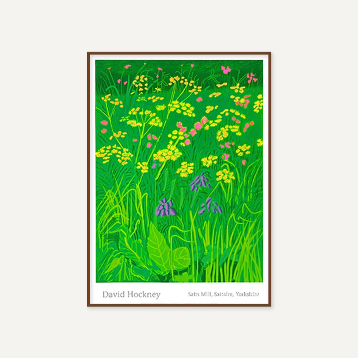 그릿시즌(GREET SEASON) 데이비드 호크니 17th May 2011 (The Arrival of Spring) (액자 포함)