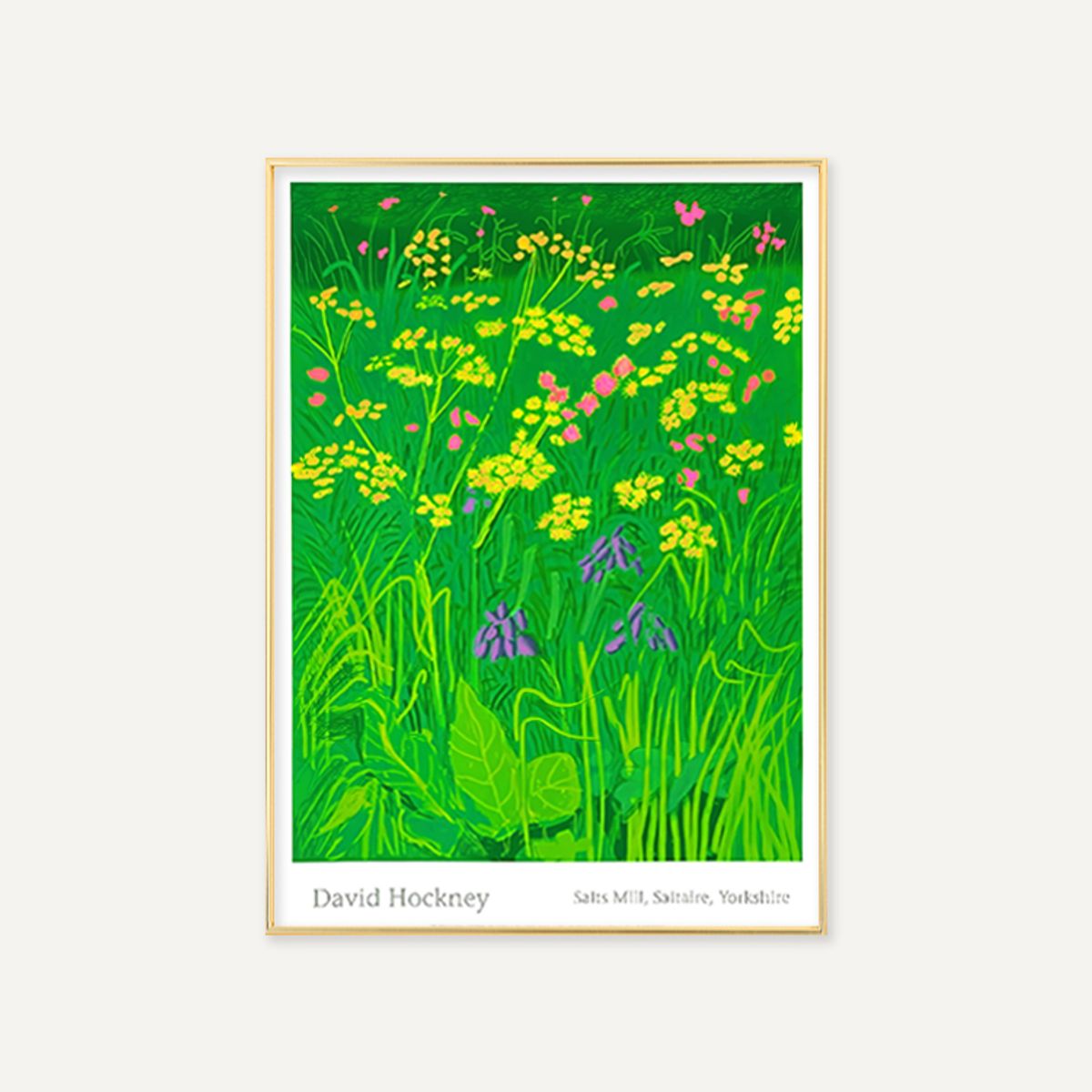 그릿시즌(GREET SEASON) 데이비드 호크니 17th May 2011 (The Arrival of Spring) (액자 포함)