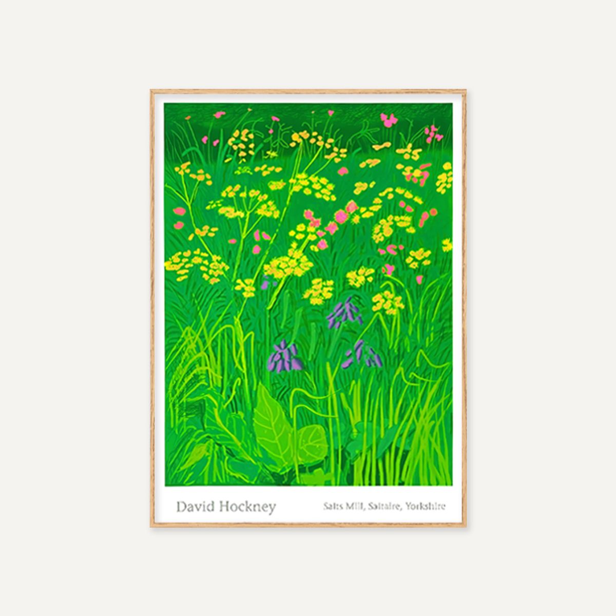 그릿시즌(GREET SEASON) 데이비드 호크니 17th May 2011 (The Arrival of Spring) (액자 포함)