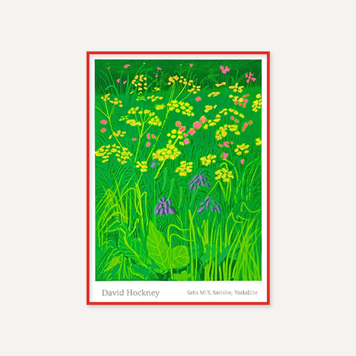 그릿시즌(GREET SEASON) 데이비드 호크니 17th May 2011 (The Arrival of Spring) (액자 포함)