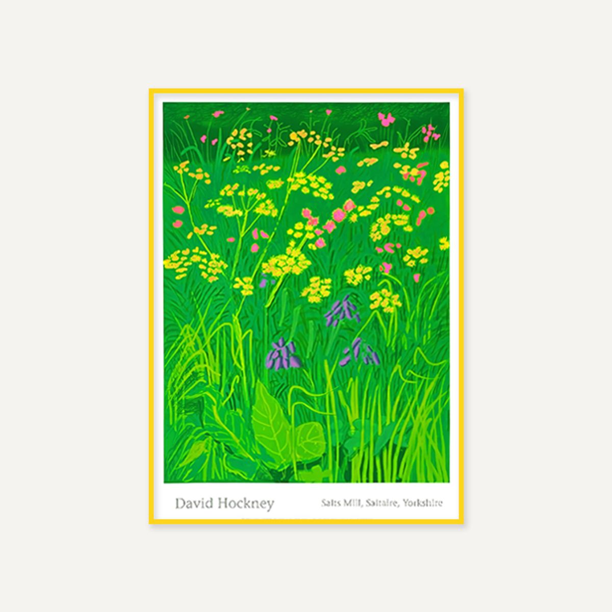 그릿시즌(GREET SEASON) 데이비드 호크니 17th May 2011 (The Arrival of Spring) (액자 포함)
