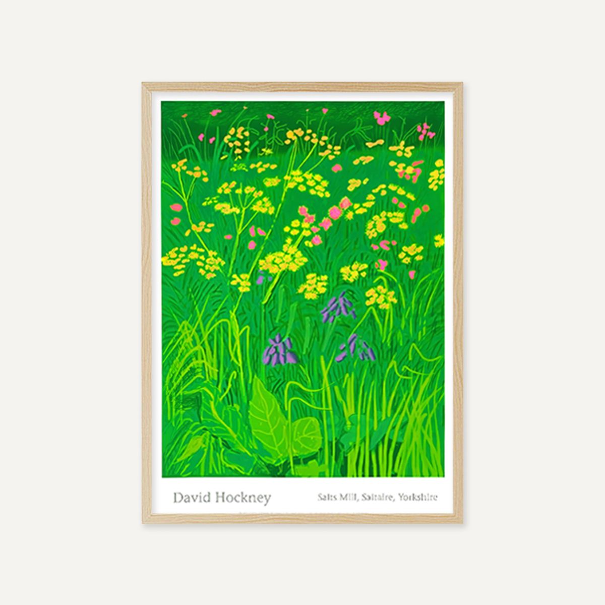 그릿시즌(GREET SEASON) 데이비드 호크니 17th May 2011 (The Arrival of Spring) (액자 포함)