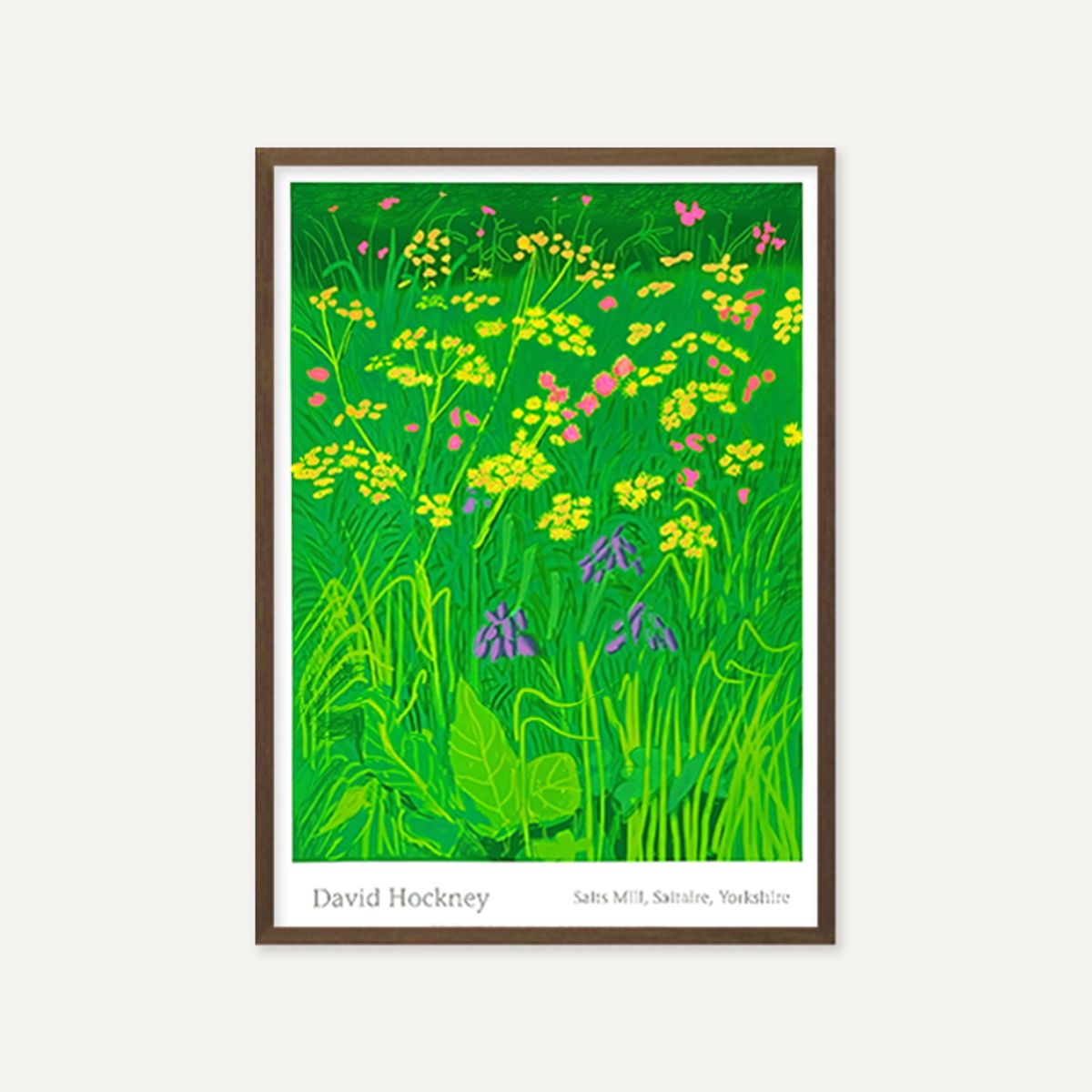 그릿시즌(GREET SEASON) 데이비드 호크니 17th May 2011 (The Arrival of Spring) (액자 포함)